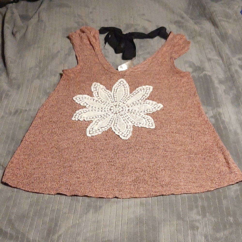 Super Cute Open Back Top With Bow